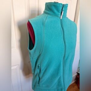 Columbia Turquoise Fleece Vest